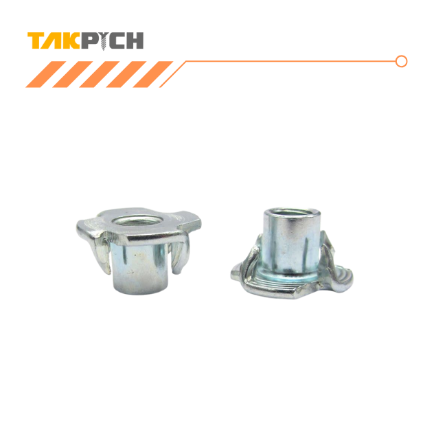 مهره خاردار چوب سایز M8 استاندارد DIN 1624