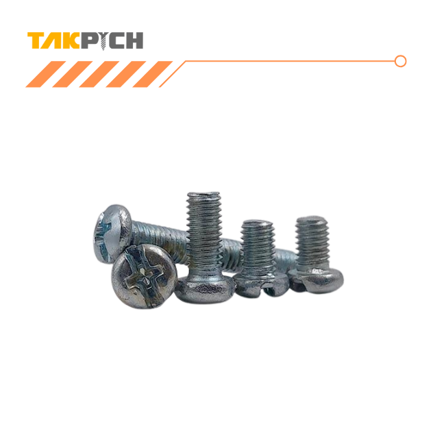 پیچ استوانه دوسو چهارسو 25*6 (2.5سانت)