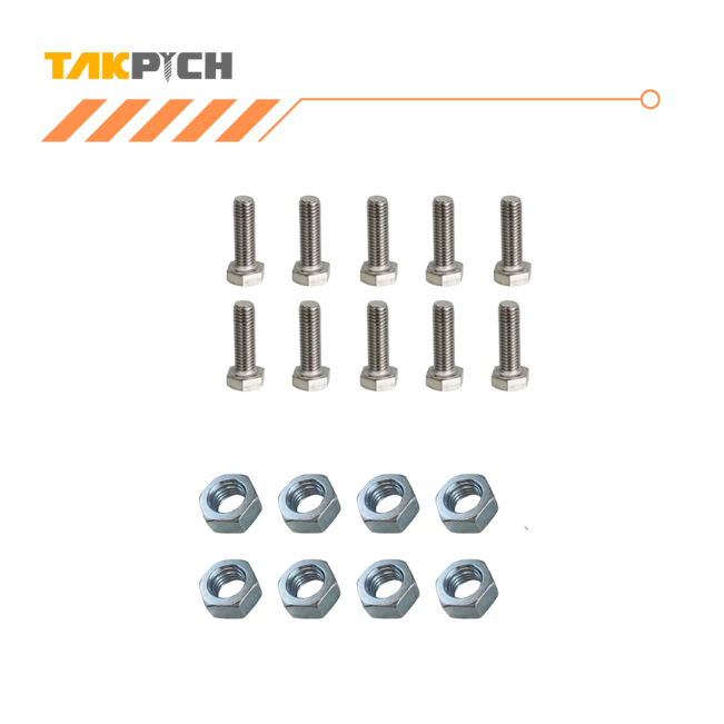 پیچ و مهره آهنی M6 طول 30 میلیمتر