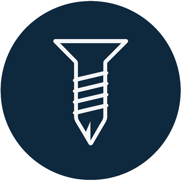 پیچ سرتخت سر‌مته