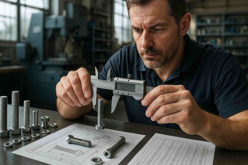 چطور قطر و طول پیچ را به‌درستی اندازه‌گیری کنیم؟