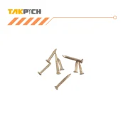 میخ ریز طلایی قطر 1.5 طول 6 میلی‌متر